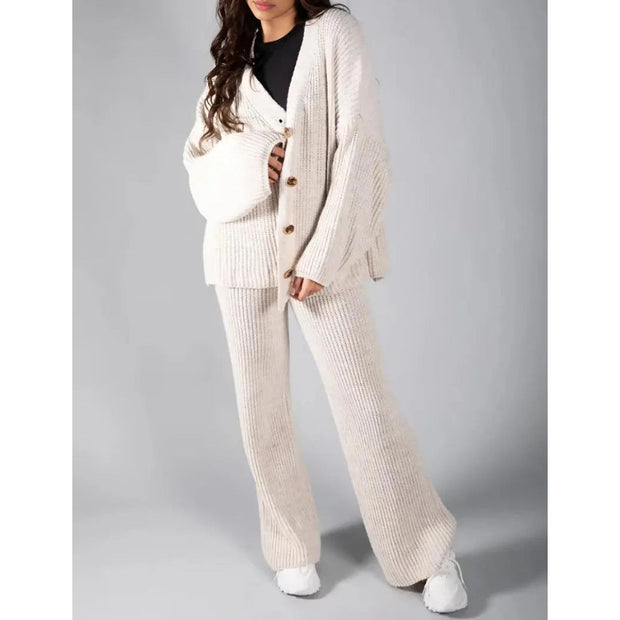 Gebreide comfy set