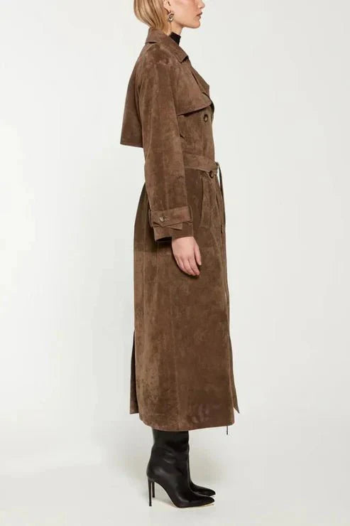 ASPARO SUÈDE JAS TRENCHCOAT